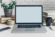 © fotofabrika - Working place, open laptop