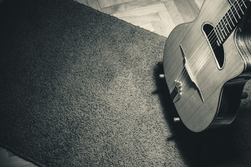 Wall Mural - Old Gypsy Guitar