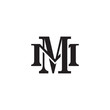 Letter M and M monogram logo