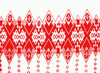 Traditional macedonian embroidery pattern