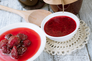 Poster - Canned strawberry jam