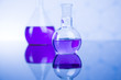 Laboratory glass, Chemistry science concept


