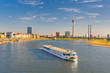 Dusseldorf  in a sunny summer day