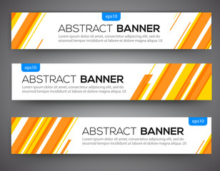 Wall Mural - abstract banner design