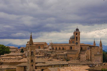 Urbino, Pesaro. Marche. Italy.