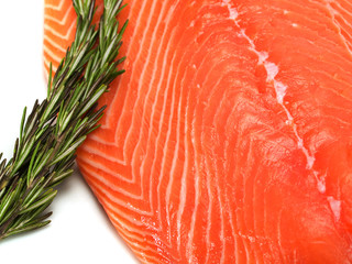 Wall Mural - Salmon Steak