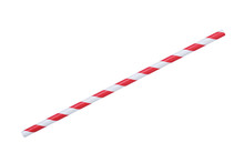 Red Striped Papaer Straw