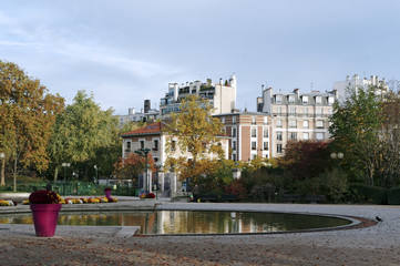 Poster - Parc Georges Brassens en automne