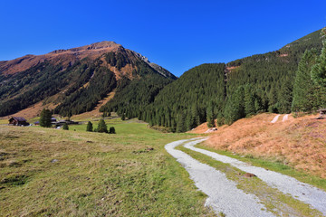 Wall Mural - Valley in the mountains