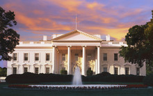 The White House, Washington D.C. At Dusk