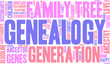 © arloo - Genealogy Word Cloud