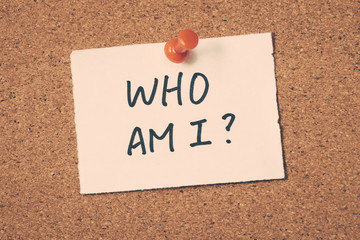 Wall Mural - who am I