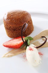 Wall Mural - dessert pudding