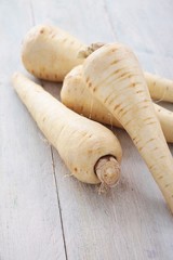 Wall Mural - fresh harvested parsnips