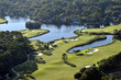 Aerial Shot of Golf Course on Hilton Head