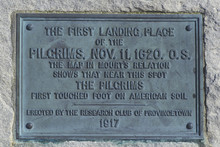 First Landing Spot Of The Pilgrims, Provincetown, Cape Cod, Massachusetts