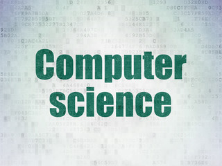 Science concept: Computer Science on Digital Paper background