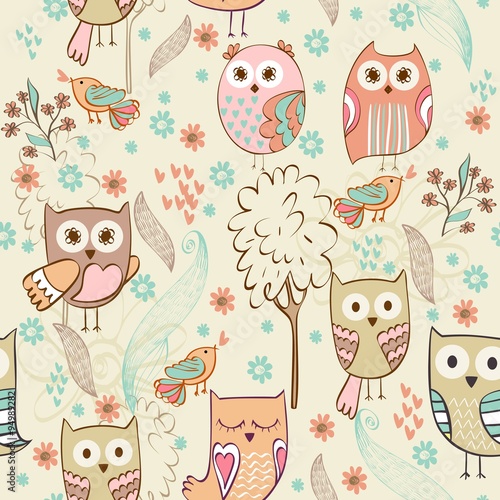 Fototapeta do kuchni Vector seamless pattern