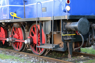 Fototapete - Alte Diesellokomotive