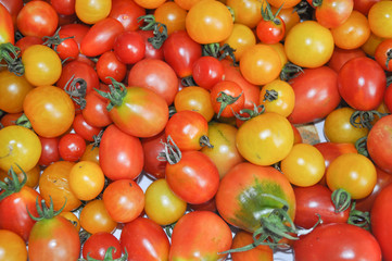 Cherry tomato vegetables