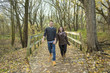 © Louis-Paul Photo - Teen couple at autumn park