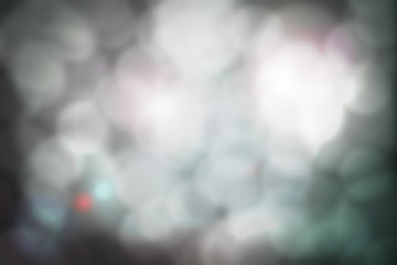 Abstract Bokeh Background light circle for holiday season.