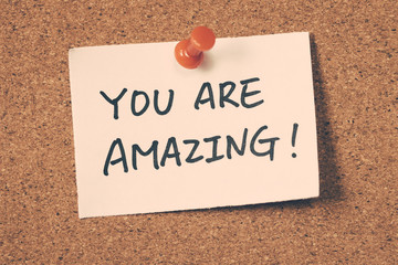 Wall Mural - you are amazing