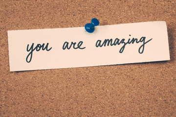Wall Mural - you are amazing