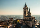 Fototapeta  - landmarks of Italy - Bergamo Alta