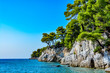 Shore of a beautiful Greek island, Skopelos
