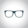 Eyeglasses black icon