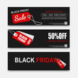 © Es sarawuth - Black Friday Sale banners design,vector