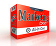 marketing tools red pack concept box