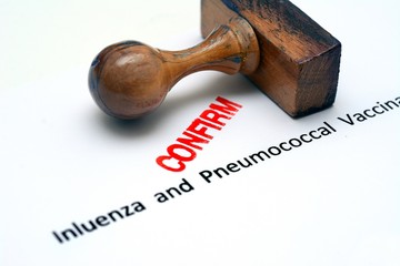 Wall Mural - Influenza vaccination