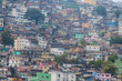 Favela Rocinha in Rio de Janeiro, Brazil.