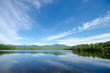 Idyllic Mountain Lake on Sunny Summer Day - Lake Chocorua in New Hampshire
