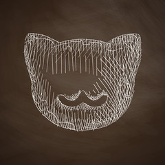 Sticker - cat icon