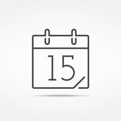 Sticker - Calendar Icon