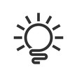 Abstract Light Bulb Logo Template