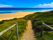 Steps to a secluded beach at Venus Bay, Australia