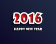 © sweetjinkz - 2016 Happy New Year background.vector.