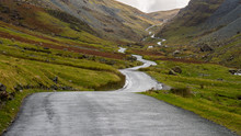 Honnister Pass Road, Lake District, England