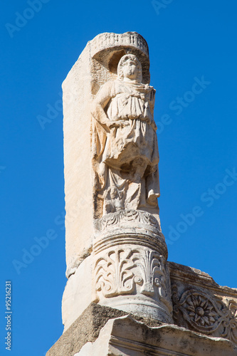 Fotografie, Obraz Temple of Domitian in Ephesus Ancient City