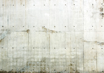 Polished concrete walls long time ago.