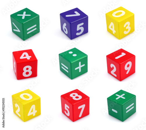 wooden coloured blocks