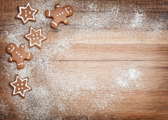 christmas biscuits, gingerbread