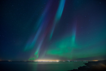Wall Mural - iceland aurora borealis2