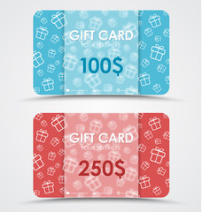 Wall Mural - design gift cards