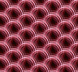 Wall Mural - Lens Flare ring red pattern