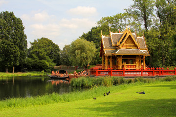 The image of the asian pagoda